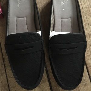Aerosoles drive time moccasin mules